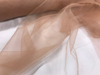 Mesh Fabric By The Yard - Nude - 2 Way Stretch Apparel Fabric  58"/60"