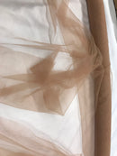 Mesh Fabric By The Yard - Nude - 2 Way Stretch Apparel Fabric  58"/60"