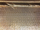 Mini Glitz Sequins - Light Gold -  Stretch Shiny Sequins Mesh Fabric Sold By The Yard