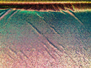 Mini Glitz Sequins - Iridescent Rainbow -  Stretch Shiny Sequins Mesh Fabric Sold By The Yard