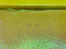 Mini Glitz Sequins - Neon Yellow -  Stretch Shiny Sequins Mesh Fabric Sold By The Yard