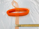 50 Yards 2 Inches - ORANGE - Crinoline Horsehair Braid Trim-Wedding-Prom-Decorations
