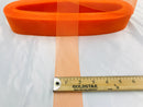 10 Yards 2 Inches - ORANGE - Crinoline Horsehair Braid Trim-Wedding-Prom-Decorations