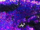 Flip Up Sequins Reversible - Hologram Purple Silver Two Tone Mermaid Sequins Spandex Fabric By Yard