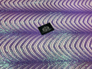Sequins in Lines - Lilac / Aqua - Iridescent 4 Way Stretch Two Tone Design Sequins Fabric