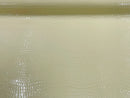 Alligator Embossed Vinyl Leather Fabric - Different Colors - Sold By The Yard