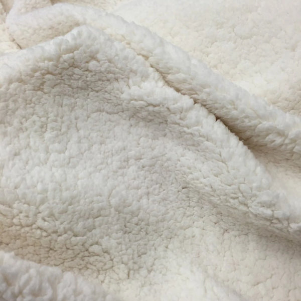 Lamb Wool Duster - Camel - Cuddle Minky Sherpa Blanket Fabric Sold By