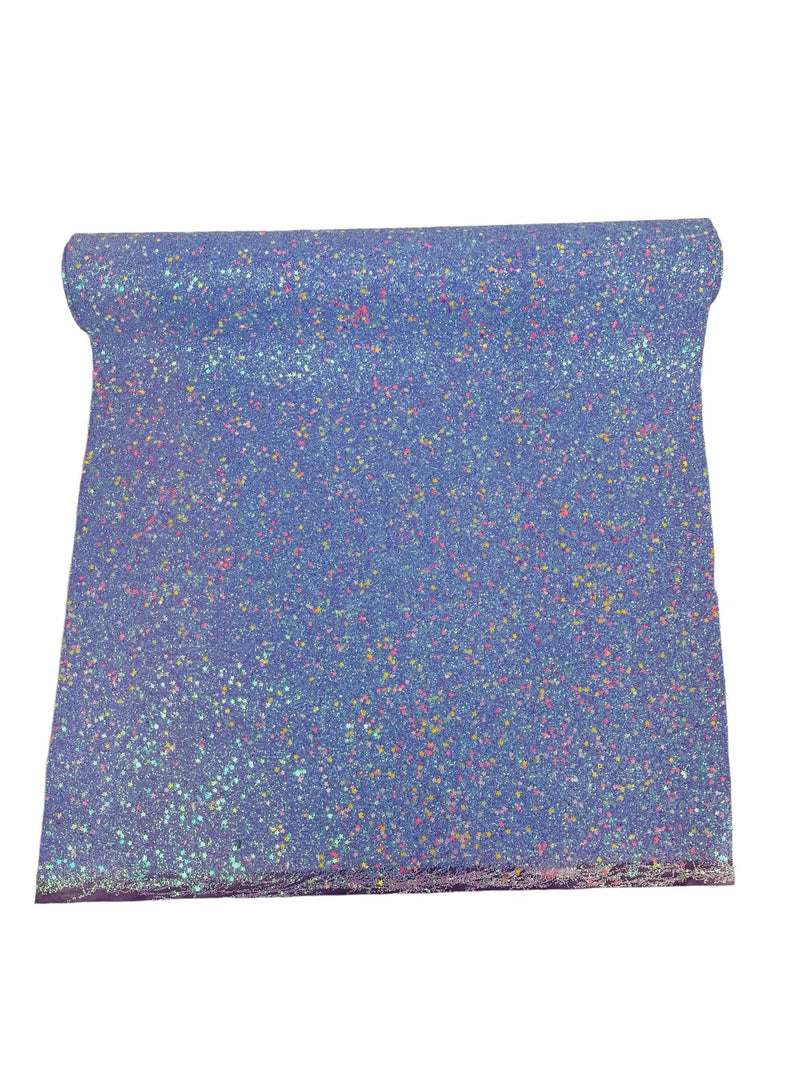 Stardust Glitter Vinyl - Lavender Iridescent - 54" Wide Crafting Glitter Vinyl Fabric Sold By The Yard