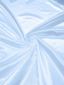 60" Satin Shiny Heavy Bridal Fabric for Prom, Wedding, Bridesmaid Dress Sold By Yard (Pick Color)