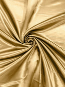 60" Satin Shiny Heavy Bridal Fabric for Prom, Wedding, Bridesmaid Dress Sold By Yard (Pick Color)