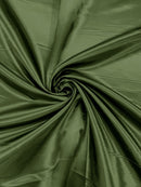 60" Satin Shiny Heavy Bridal Fabric for Prom, Wedding, Bridesmaid Dress Sold By Yard (Pick Color)