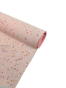Stardust Glitter Vinyl - Light Pink Iridescent - 54" Wide Crafting Glitter Vinyl Fabric Sold By The Yard
