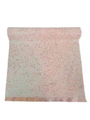 Stardust Glitter Vinyl - Light Pink Iridescent - 54" Wide Crafting Glitter Vinyl Fabric Sold By The Yard