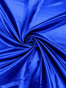 60" Satin Shiny Heavy Bridal Fabric for Prom, Wedding, Bridesmaid Dress Sold By Yard (Pick Color)