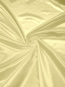 60" Satin Shiny Heavy Bridal Fabric for Prom, Wedding, Bridesmaid Dress Sold By Yard (Pick Color)