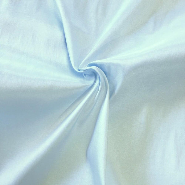 Stretch Taffeta Fabric - Light Blue - 58/60" Wide 2 Way Stretch - Nylon/Polyester/Spandex Fabric