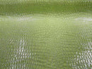 Alligator Embossed Vinyl Leather Fabric - Different Colors - Sold By The Yard