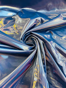 Latex Shiny Vinyl - 4 Way Stretch Milliskin Vinyl Spandex Latex Fabric Sold by Yard (Pick A Color)