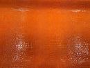 Alligator Embossed Vinyl Leather Fabric - Different Colors - Sold By The Yard