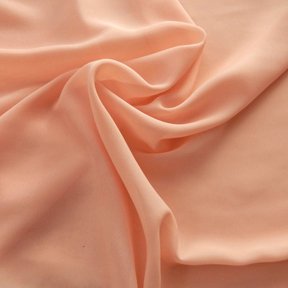 Hi Multi Chiffon Fabric - Peach  - Chiffon High Quality Fabric Sold By The Yard 60"