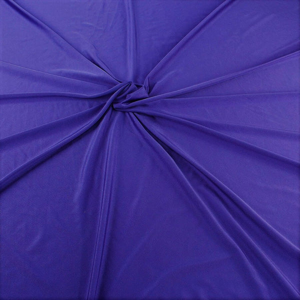 58" Shiny Milliskin Fabric - Purple - 4 Way Stretch Milliskin Shiny Fabric by The Yard (Pick a Size)