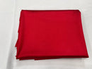 Spandex Polyester Fabric - Red - Shiny Stretch Polyester / 20% Spandex Fabric By Yard