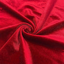 Stretch Velvet Fabric - 60''  Stretch Velvet Solid Fabric for Apparel, Craft, Sewing - 20 Yard Roll