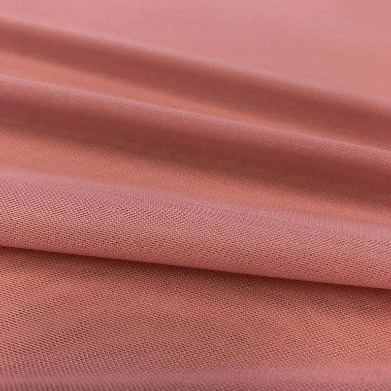 Power Mesh Fabric - Rose - Nylon Lycra Spandex 4 Way Stretch Fabric  58"/60" By Yard