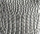 Alligator Embossed Vinyl Leather Fabric - Different Colors - Sold By The Yard
