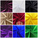 Velvet Stretch Fabric - Different Colors - Spandex Stretch Velvet Fabric 60'' Wide Sold By Yard