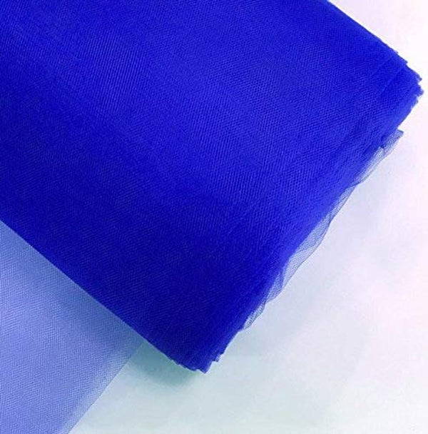 Tulle Bolt Fabric - Royal Blue - 54" - 40 Yard 100% Polyester Fabric Tulle Fabric Bolt Roll