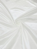 60" Satin Shiny Heavy Bridal Fabric for Prom, Wedding, Bridesmaid Dress Sold By Yard (Pick Color)