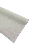 Chunky Glitter Vinyl - White / Pink Iridescent - 54" Wide Crafting Glitter Vinyl Fabric Sold By The Yard