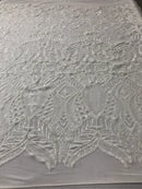 Royalty Sequin Fabric -  4 Way Stretch Royalty Mermaid Design - Pick Color - 25 Yards Roll