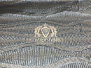 4 Way Stretch - Silver  - Horizontal Line Design Sequins On Stretch Mesh By The Yard