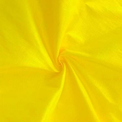 Stretch Taffeta Fabric - Yellow - 58/60" Wide 2 Way Stretch - Nylon/Polyester/Spandex Fabric