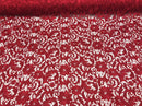 Guipure Lace Fabric Burgundy - Embroidered Floral Bridal Lace Guipure Wedding Dress By The Yard