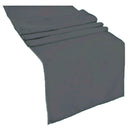 Table Runner ( Charcoal ) Polyester 12x72 Inches Great Quality Tablecloth for all Occasions
