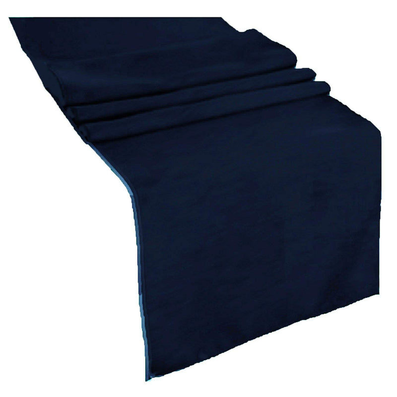 Table Runner ( Dark Navy Blue ) Polyester 12x72 Inches Great Quality Tablecloth for all Occasions