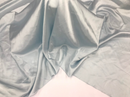 Stretch 60" Charmeuse Satin Fabric - Baby Blue - Super Soft Silky Satin Sold By The Yard