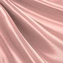 Stretch 60" Charmeuse Satin Fabric - Super Soft Silky Satin - Pick Color - Sold By Roll