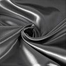 Stretch 60" Charmeuse Satin Fabric - GRAY - Super Soft Silky Satin Sold By The Yard
