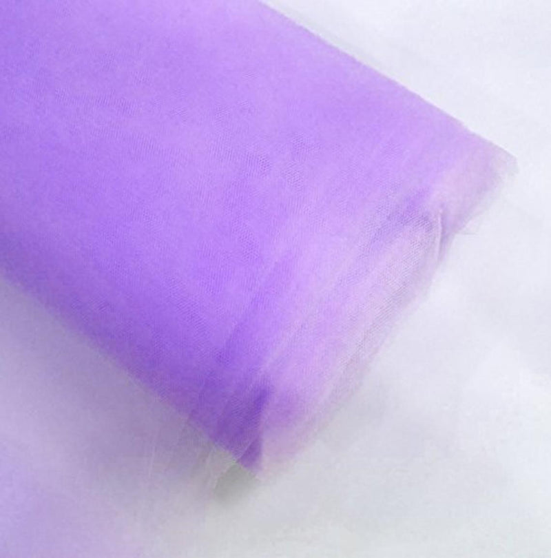 Tulle Bolt Fabric - Lavender - 54" - 40 Yard 100% Polyester Fabric Tulle Fabric Bolt Roll