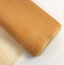 Tulle Bolt Fabric - Gold - 54" - 40 Yard 100% Polyester Fabric Tulle Fabric Bolt Roll