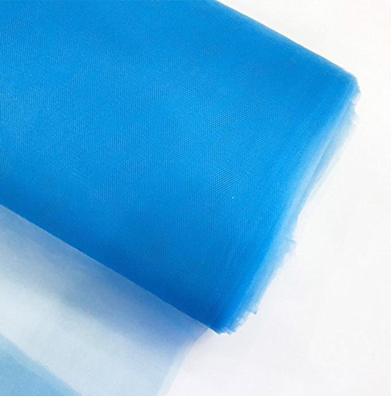 Tulle Bolt Fabric - Turquoise - 54" - 40 Yard 100% Polyester Fabric Tulle Fabric Bolt Roll