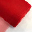 Tulle Bolt Fabric - Red - 54" - 40 Yard 100% Polyester Fabric Tulle Fabric Bolt Roll