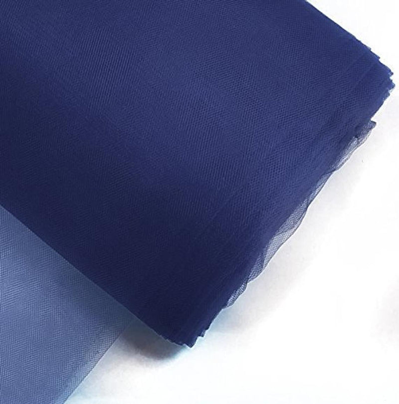 Tulle Bolt Fabric - Navy Blue - 54" - 40 Yard 100% Polyester Fabric Tulle Fabric Bolt Roll