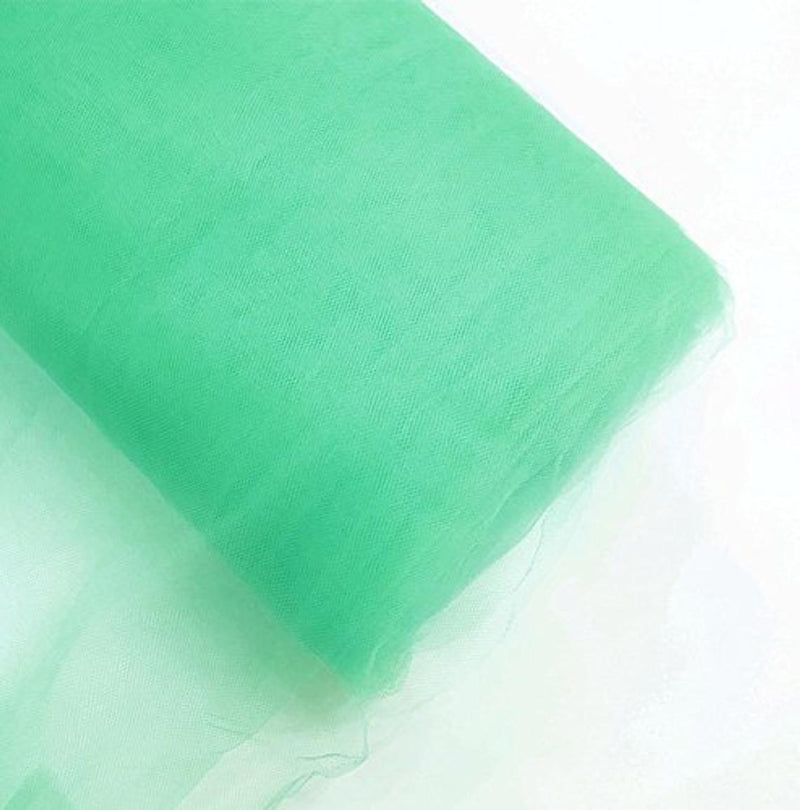 Tulle Bolt Fabric - Mint - 54" - 40 Yard 100% Polyester Fabric Tulle Fabric Bolt Roll