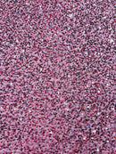 Velvet Stretch Sequins - Dusty Rose - Sequins 2 Way Stretch Velvet Fabric 58/60”