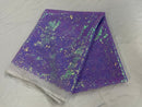 Mini Glitz Sequins - Iridescent Lilac - Stretch Shiny Sequins Mesh Fabric Sold By The Yard